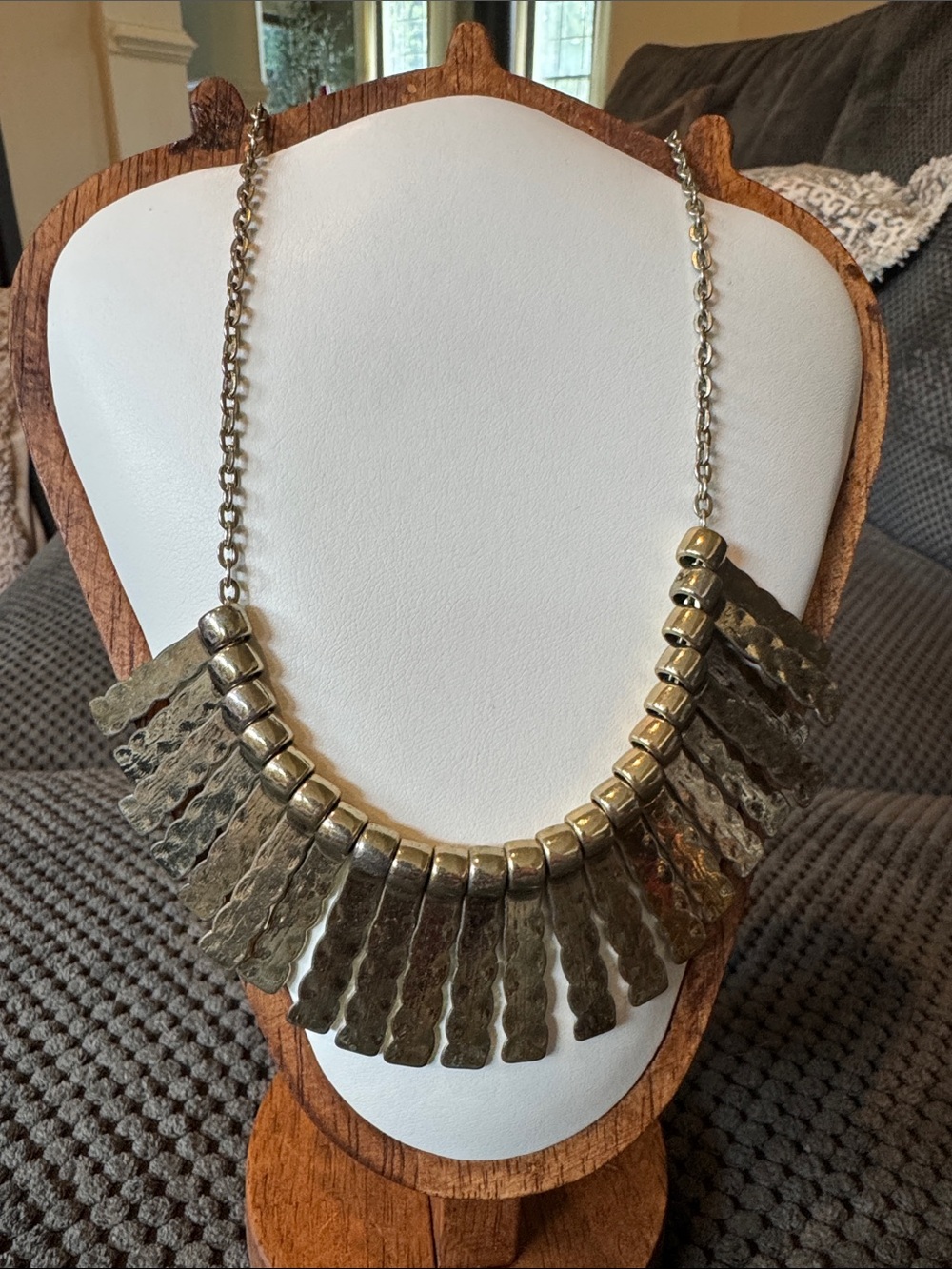 Gold-Tone Statement Fringe Necklace - Women Jewelry